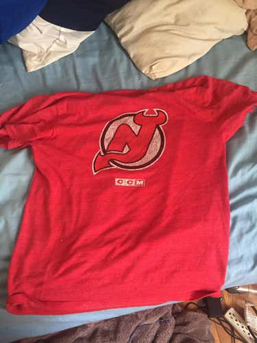 Ccm Worn Taylor Hall Workout Shirt Medium