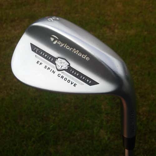TaylorMade R Series TP EF Spin Groove Wedge 56-15 Steel Wedge Flex Shaft Right Handed!