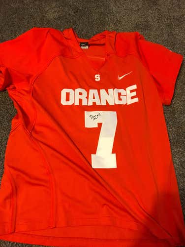 Dereck Maltz Signed Syracuse Lacrosse Jersey