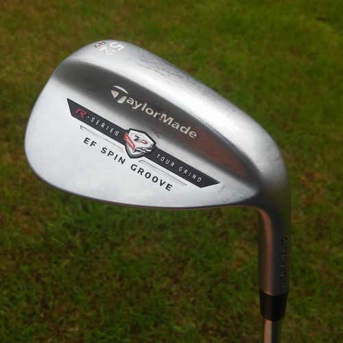 TaylorMade R Series TP EF Spin Groove Gap Wedge 52-09 Steel Wedge Flex Shaft Right Handed!
