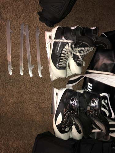 VH and Bauer Pro Return Skates