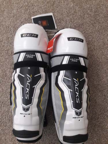 New Pro Stock CCM Ultra Tacks Shin Pads Senior 15”