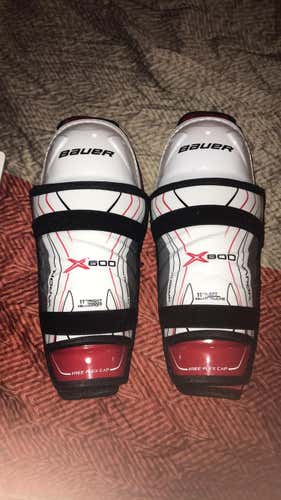 New Bauer Vapor X800 Jr. Hockey Shin Guards