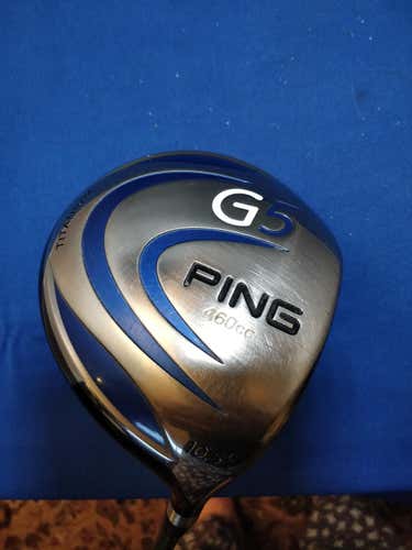 Ping G5 Driver 10.5' 460cc Titanium Aldila NV 65-R 350 Shaft