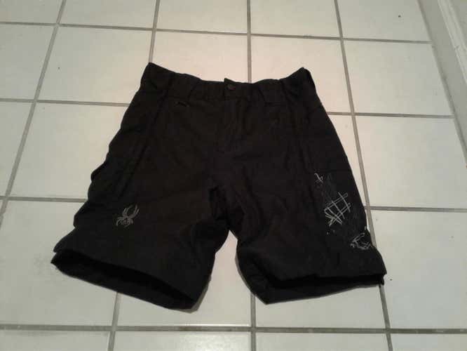 Spyder race Ski shorts kids size 10