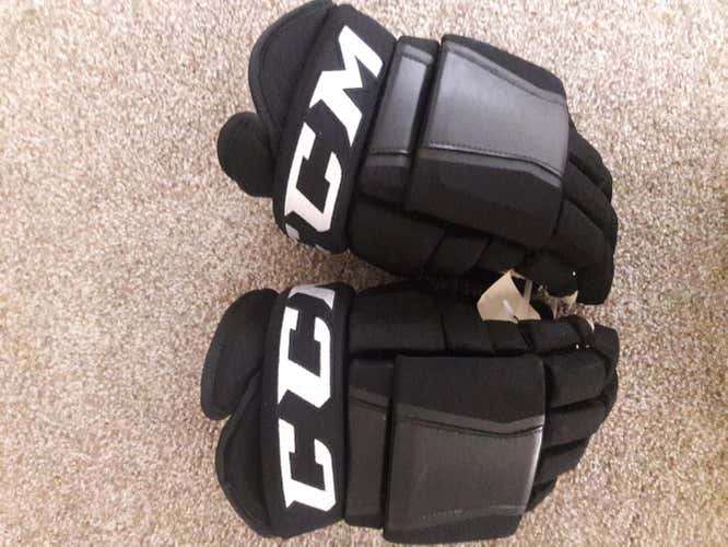 Used Once CCM HG 97 Pro Stock 14” NHL Chris Wagner gloves