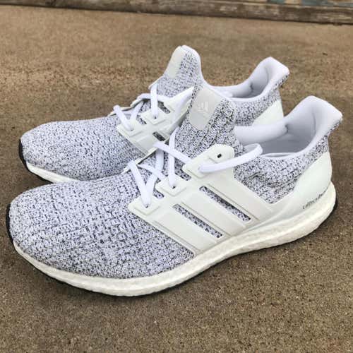Adidas Men's UltraBoost 4.0 NON DYED/CLOUD WHITE/GREY sz 10