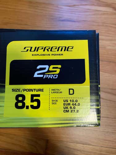 FS: Bauer 2S Pro, 8.5D, Brand-New In Box
