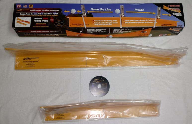 New - Momentus Golf "Inside Down The Line" Putting Trainer