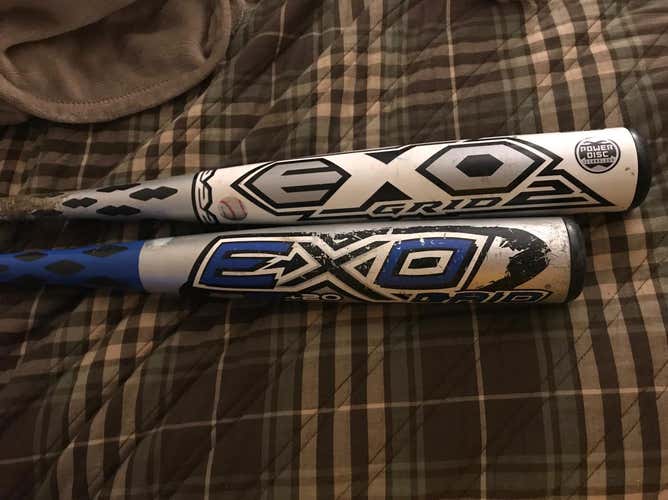 Two Exo Metal Bats
