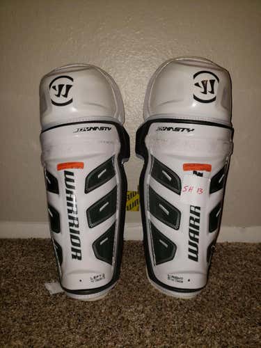 New Warrior Dynasty AX1 Shin Pads Senior 14"