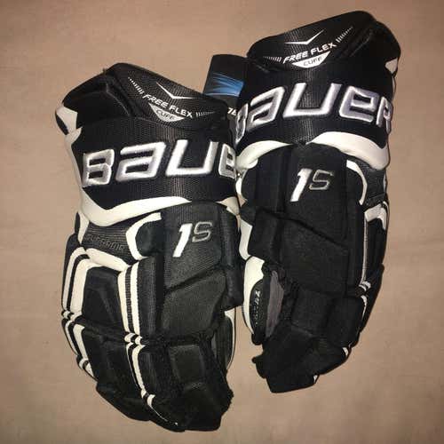 * Brand New* Bauer Supreme 1S 14" Senior Gloves Black/White
