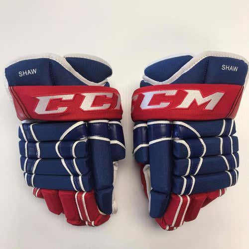 NEW! CCM HG852X MONTREAL CANADIENS NHL PRO STOCK HOCKEY GLOVES 14" ANDREW SHAW
