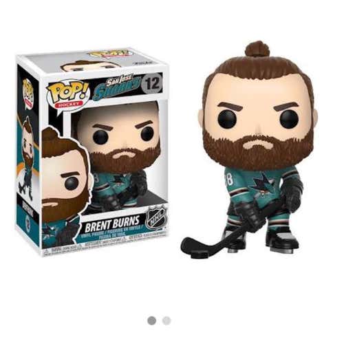 San Jose Sharks Brent Burns #88 NHL Funko Pop Collectible Vinyl Toy