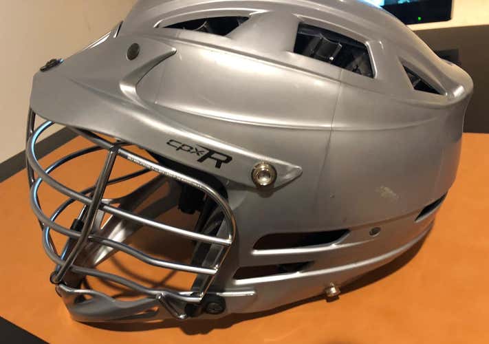 Silver Cascade CPX-R Helmet