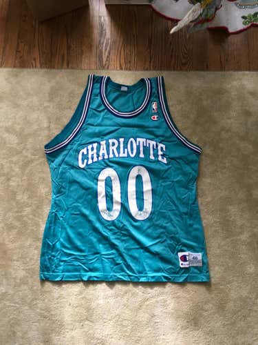 Throwback Charlotte hornets tony delk Jersey