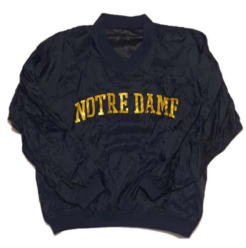 Vintage Notre Dame Windbreaker Pullover