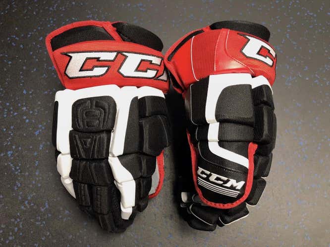 NEW! CCM CL PORTLAND PIRATES AHL PRO STOCK RETURN HOCKEY PLAYER GLOVES 14"