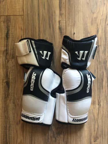Like New Warrior Bully Senior Elbow Pads, Socks And Shoulder Pads Bundle