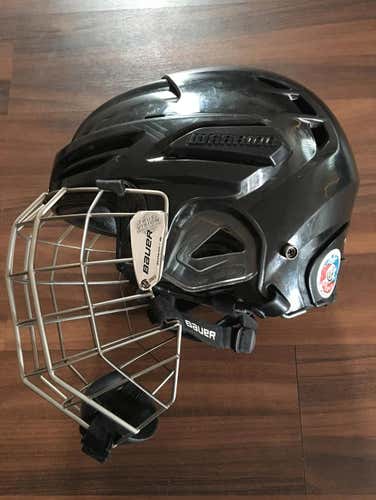 Senior Large Warrior Px2 Player Helmer With A Bauer True Vision Cage (size Large)