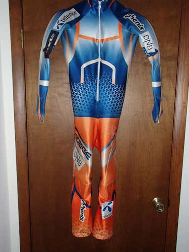 used PHENIX SPEED SUIT team Norway ski race size 160 Youth XL Mens Small gs NORGE