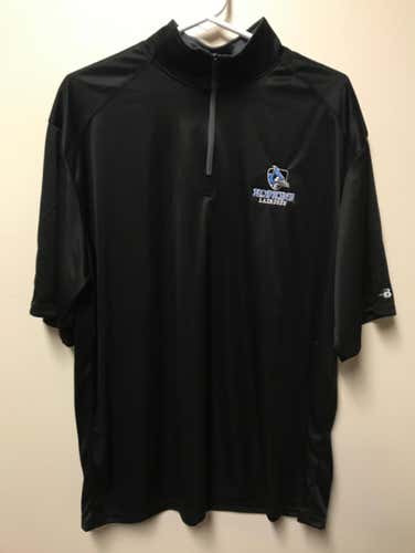 Team Issued Johns Hopkins Lacrosse Short Sleeve Quarter Zip (SS15)- Size XL