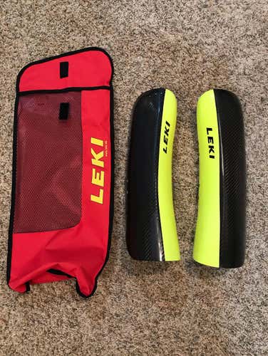 Leki Carbon Fiber Shin Guard 4RACE