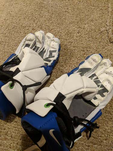 New Nike Vapor 2018 Gloves - Blue/White