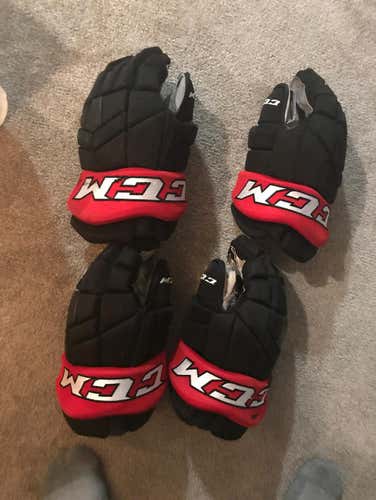 Ccm Pro Stock Gloves Ottawa Senators