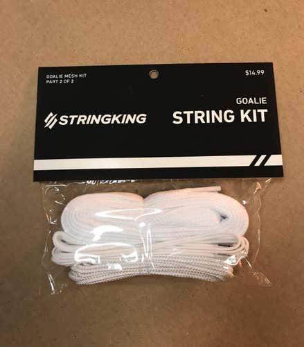 SK GOALIE STRING KIT WHITE