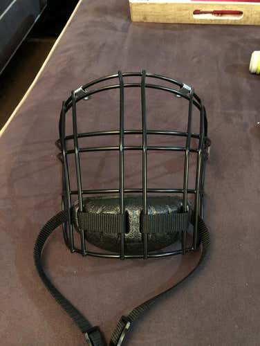 Maxlax Box Lacrosse Facemask Black