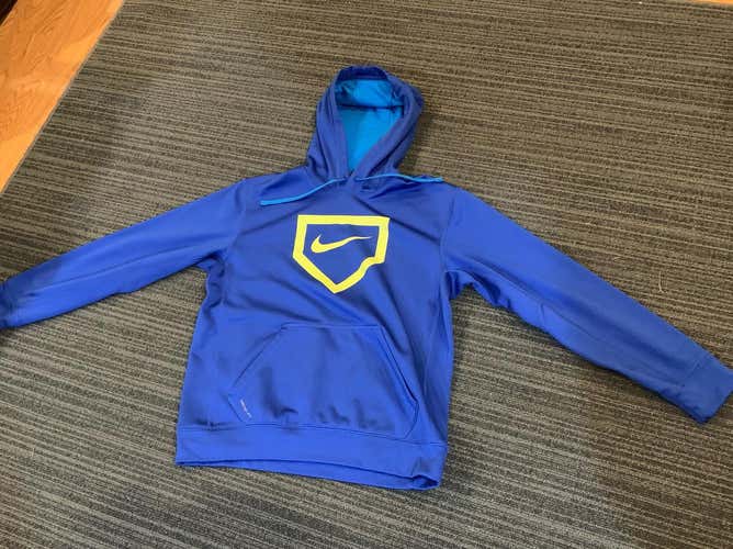 Nike Baseball Hooded Sweatshirt Hoodie Size Medium