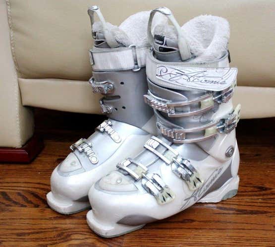 ATOMIC B TECH 70 SKI BOOTS SIZE 26.5 WOMEN SIZE 9.5
