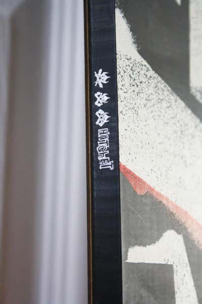 ATOMIC HATCHET SNOWBOARD SIZE 156 CM WITH ATOMIC BINDINGS SIZE L