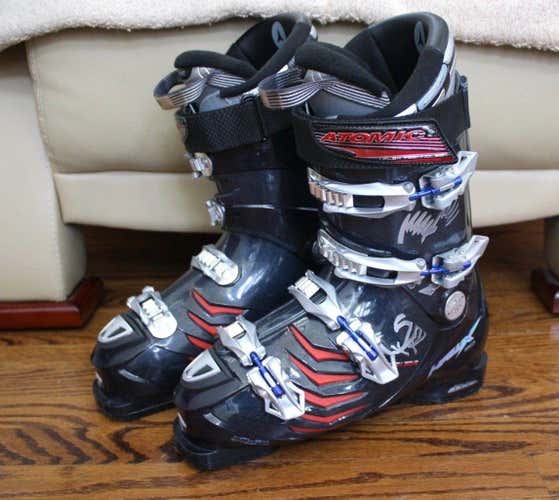 ATOMIC HAWX 90 SKI BOOTS SIZE 27.5 MEN SIZE 9.5 WOMEN SIZE 10.5 $550