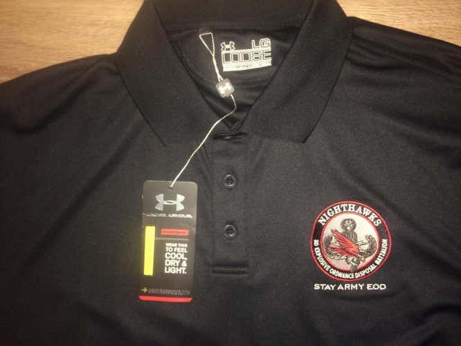 (Large) Under Armour "Nighthawks Army EOD" Heatgear Shirt