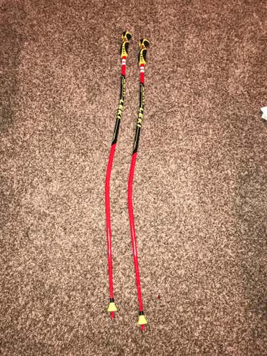 LIKE NEW - Leki World Cup TBS Aerofoil GS Poles - OBO
