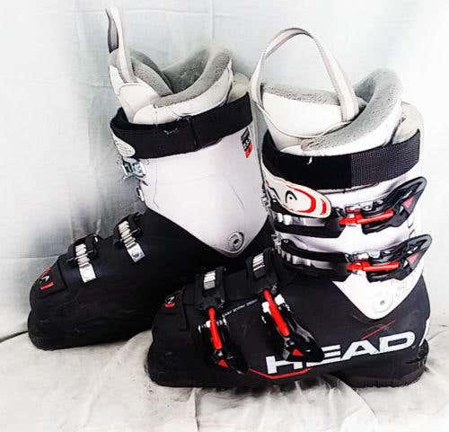 Head Edge Next 80 Ski Boots Mondo 28.5 / Mens 10.5 - Black/White/Red - USED