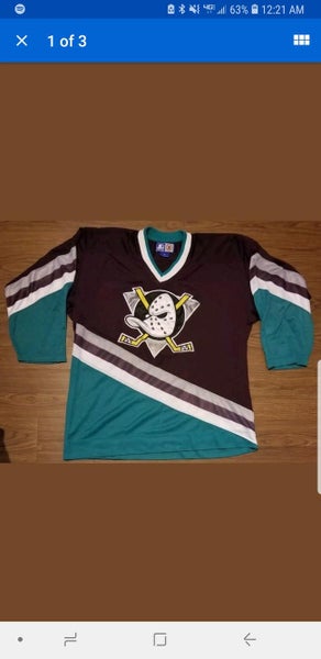 Starter Mighty Ducks Jersey Medium Mens