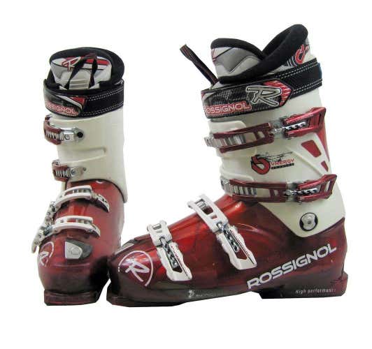 Rossignol Synergy Sensor 2 Ski Boots Mondo 27.5 Men's 9.5 Women's 10.5 - USED