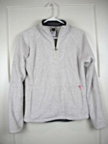 The North Face 1/4 Zip Beige Fleece Pullover Jacket Women's Size: S