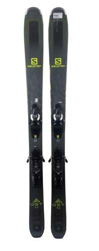 2016-17 Salomon QST 92 Skis 153cm with Z10 Bindings - Gray/Green - USED - VALUE