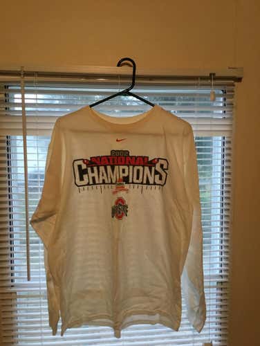 Lg. Ohio State 2002 National Champions Long Sleeve Tee