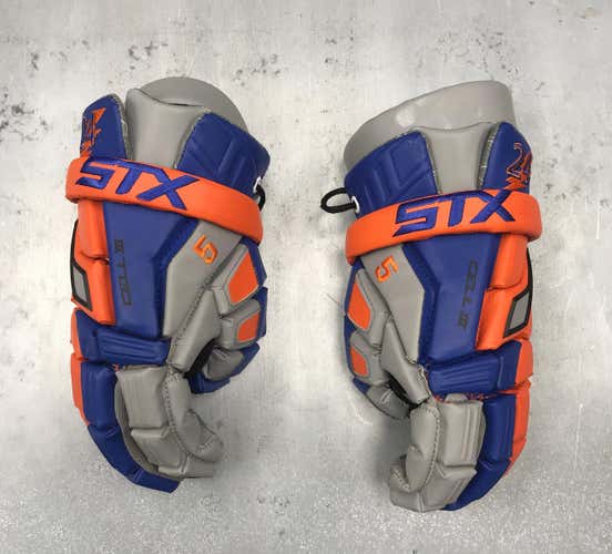 STX CELL III LACROSSE GLOVES (TEAM 24 ISSUED #5)