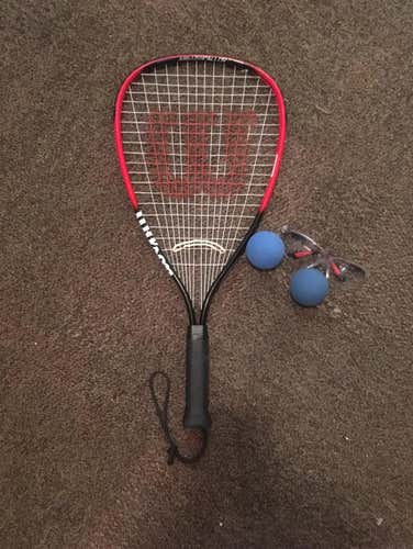 Lightly Used Racquetball Set