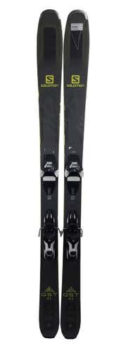 2016-17 Salomon QST 92 Skis 177cm w/Warden 11 Bindings - Gray/Grn - USED - VALUE