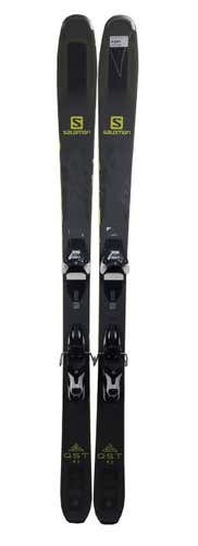 2016-17 Salomon QST 92 Skis 169cm w/Warden 11 Bindings - Gray/Grn - USED - VALUE