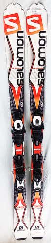 2016-17 Salomon X-Drive R7.5 Skis 154 cm with L10 Bindings - USED - Value - Tips