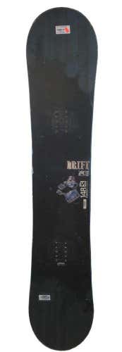 Salomon Drift Rocker Snowboard - 148 cm - Black/Blue/Bottle - USED