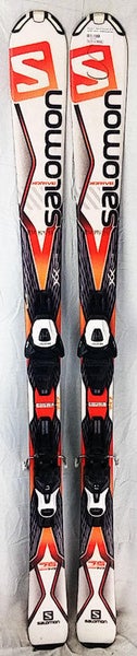 Salomon X-Drive R7.5 Skis 175 cm with Lithium 10 Bindings - USED - Gold